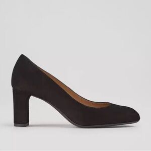 LK Bennett Black Suede Pumps